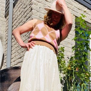 Knitwear M sleeveless sweater vest